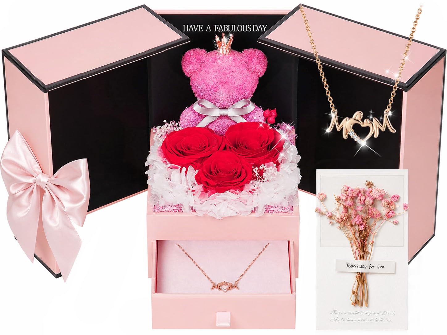 ADDWel Preserved Roses Set