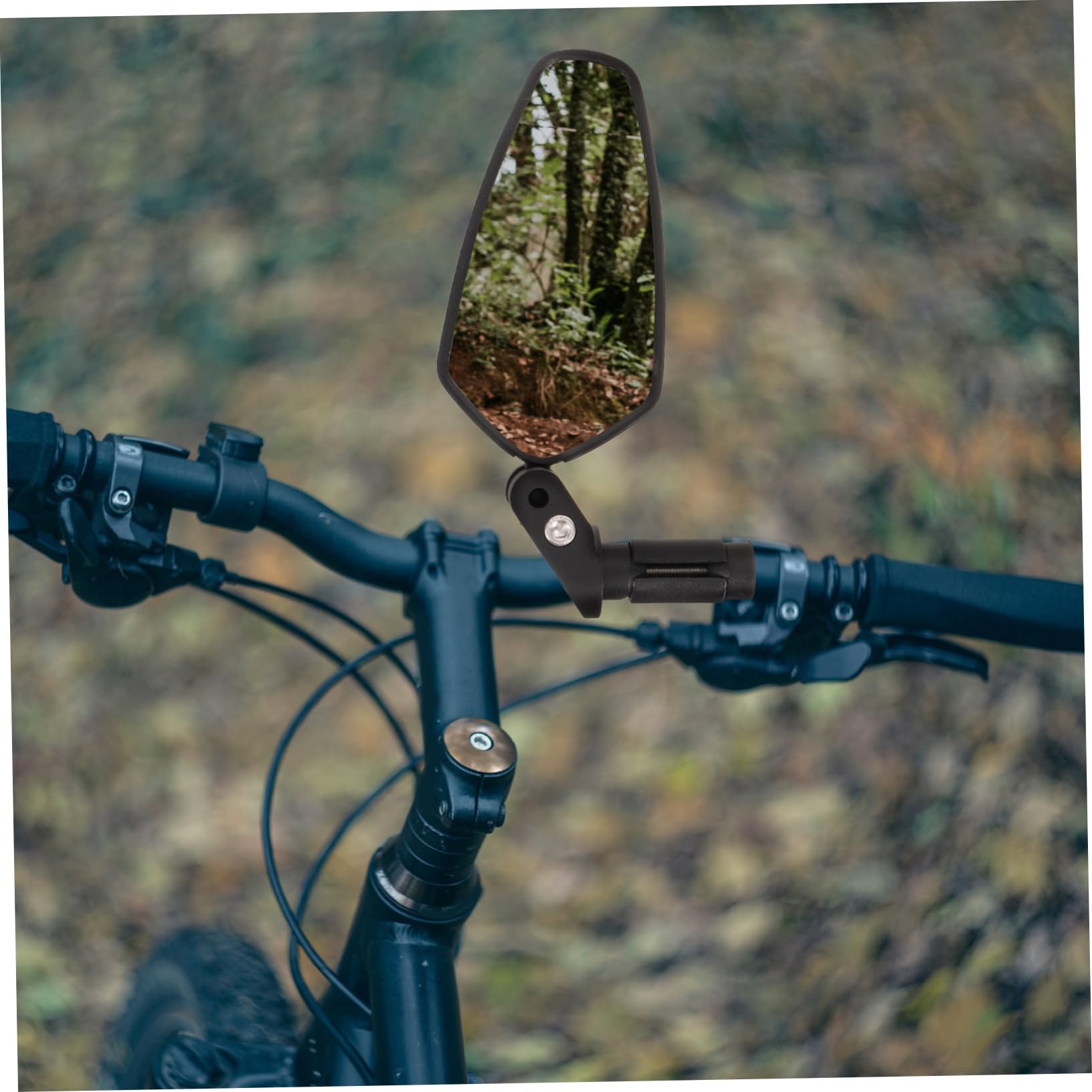 Toyvian 4 Pièces Rétroviseur de Vélo Arrière Large Angle pour Vélo de Montagne Montage Guidon