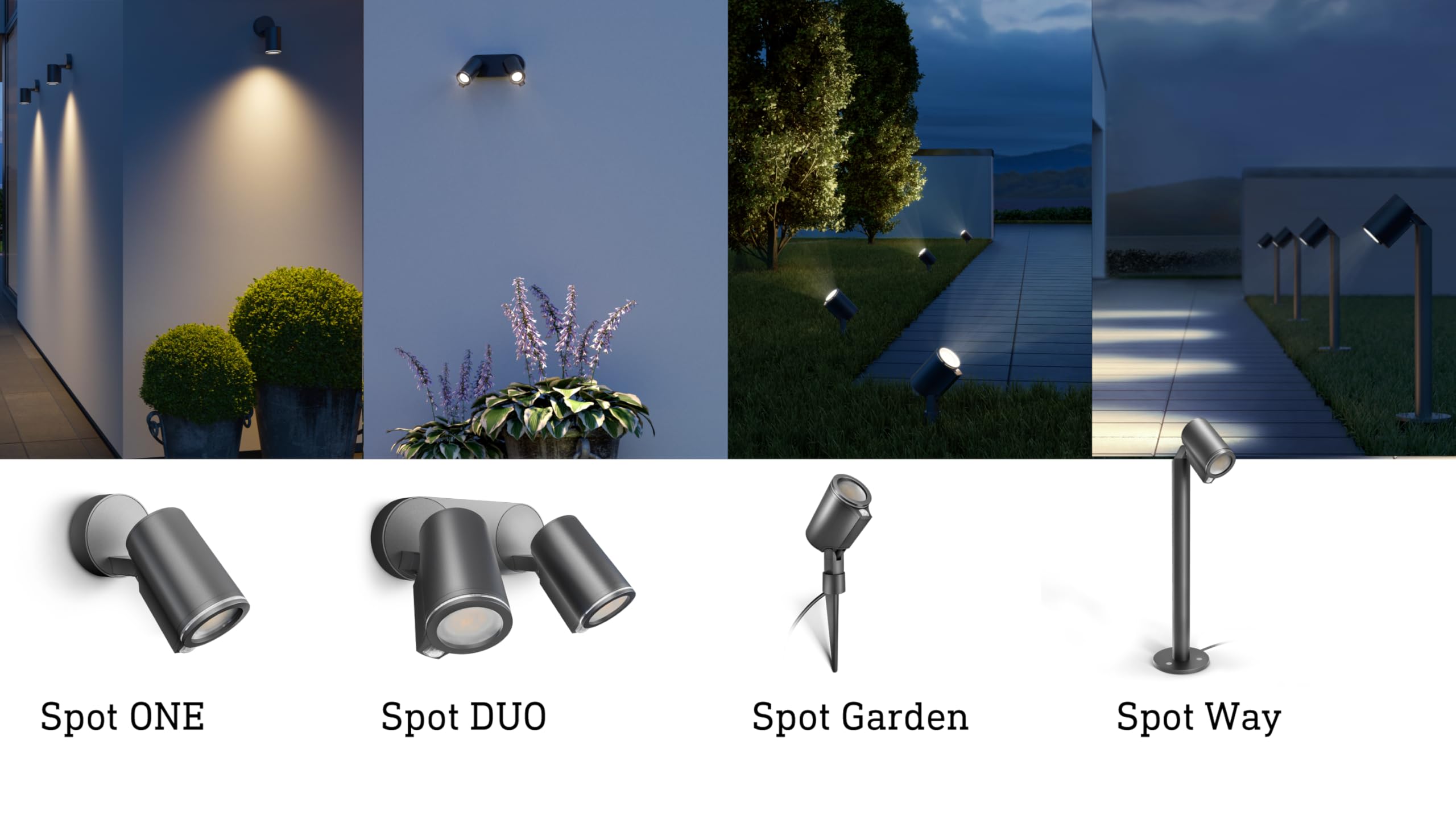 Steinel Spot Garden Foco LED de suelo, en color antracita | fabricado en aluminio, orientable, con consumo de 6,7 W, estaca e intensidad de 512 lúmenes
