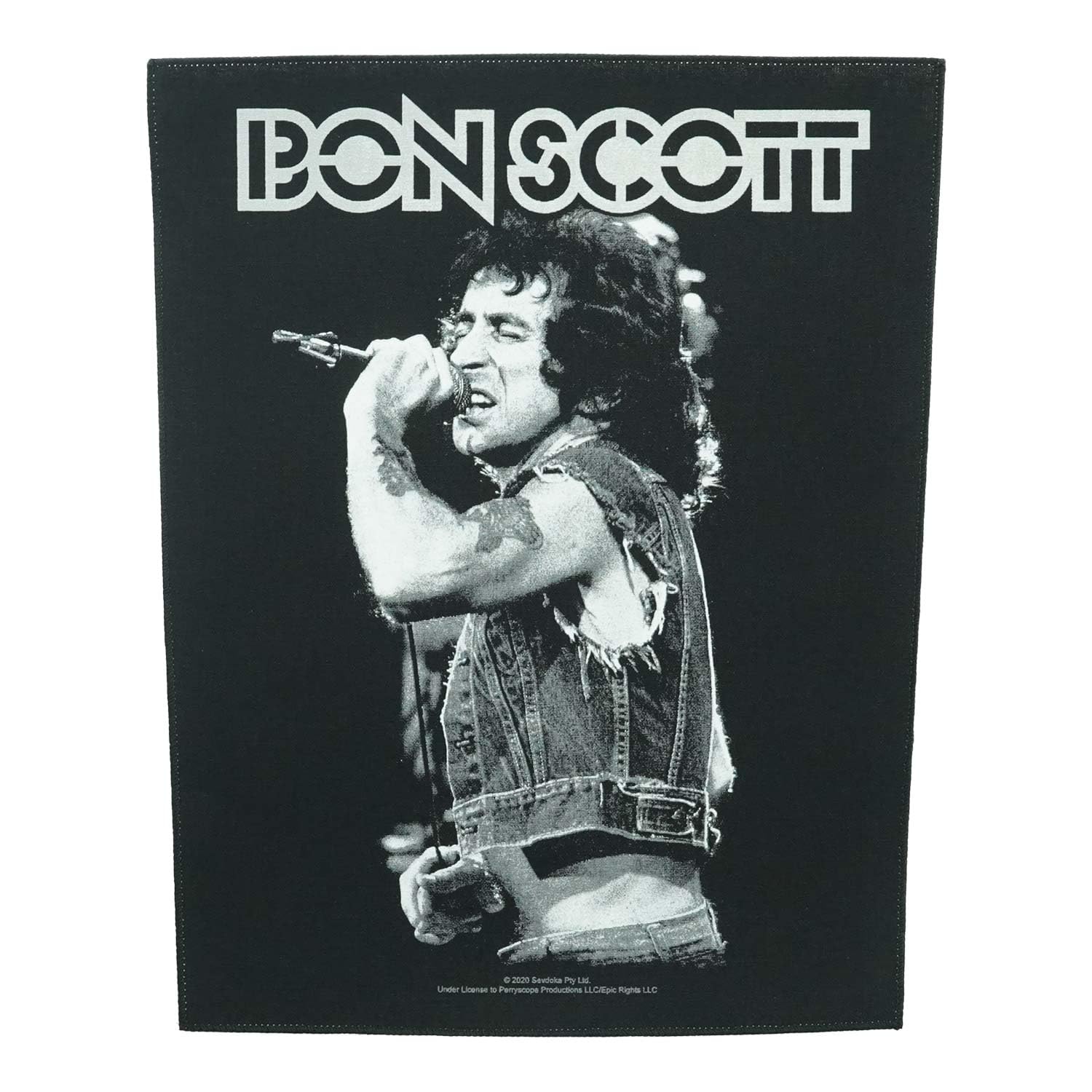 Razamataz Bon Scott Ac/dc Backpatch XL
