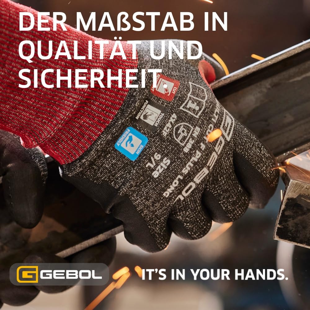 Gebol Multi Cut D Plus | Taille XXL (Gr 11) | Gants De Protection