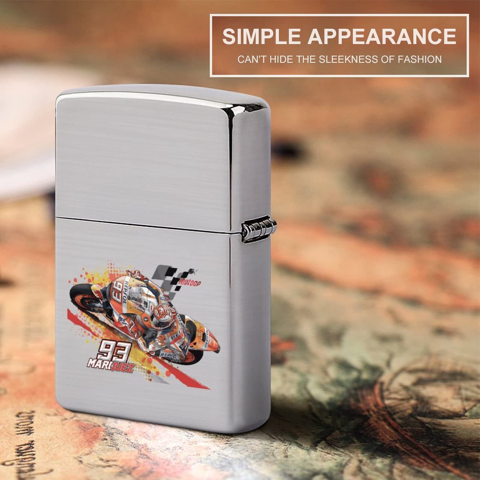 Amazon.co.jp: Zippo Lighter Cover, Marc Marquez, Motogp 93, Zippo