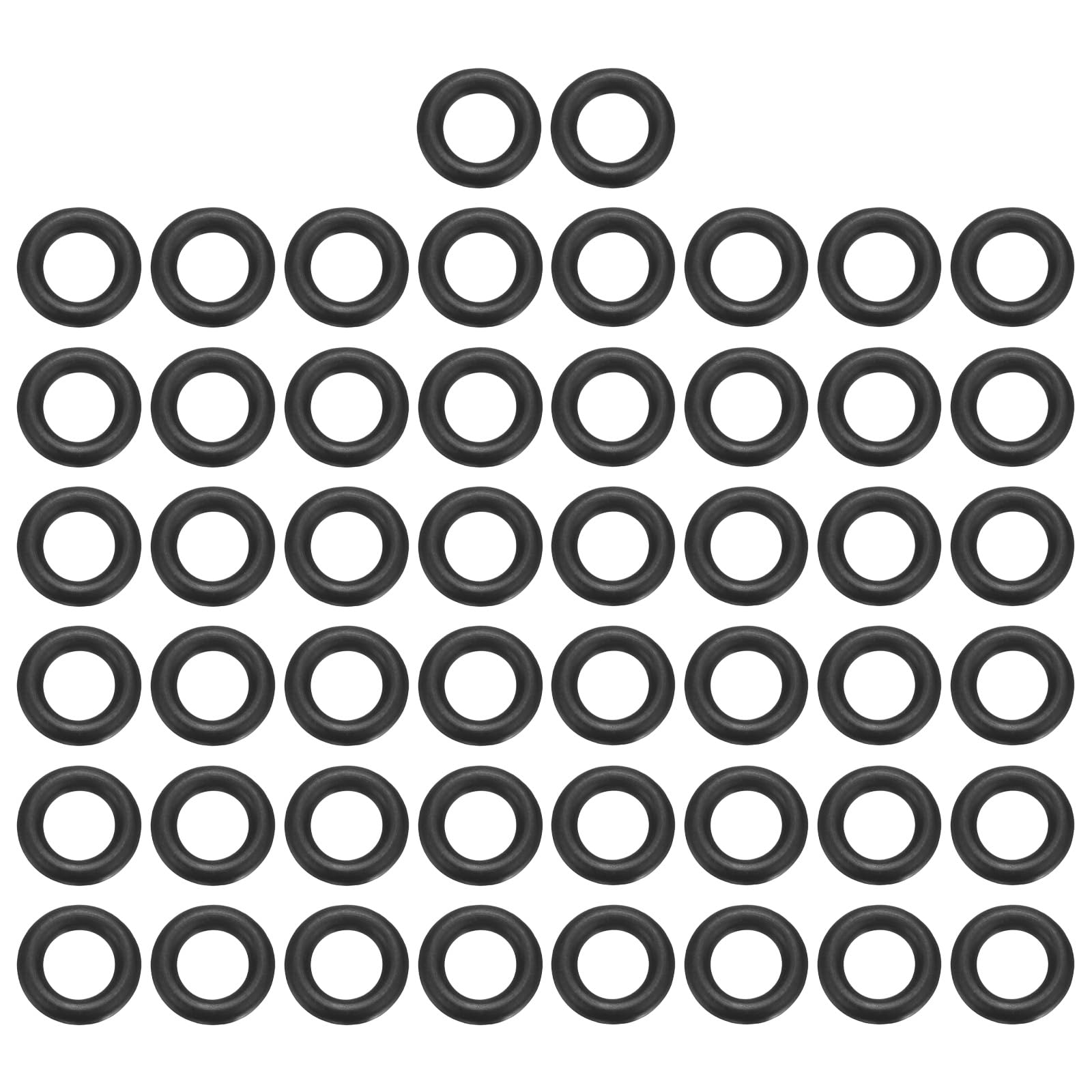 QUARKZMAN 100Pcs Guarnizioni A O-Ring In EPDM, 4mm Diametro Interno X 7.6mm Diametro Esterno X 1.8mm Spessore Guarnizione Rotonda In Gomma Per Tenuta, Rondelle Per