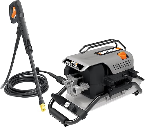 Worx Lavadora a presión eléctrica de 13 amperios 1800 PSI con 3 boquillas - WG605