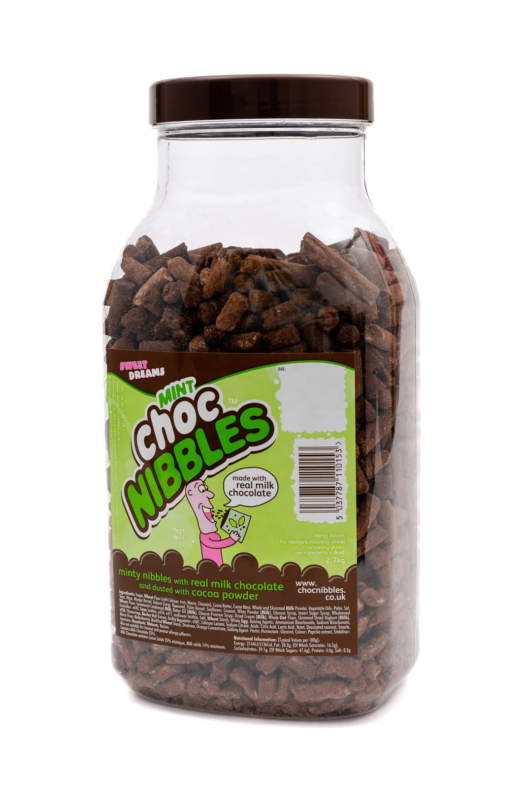 Chocolate Nibbles Jars Multi Flavour Indulgent Treat for Sweet Tooth