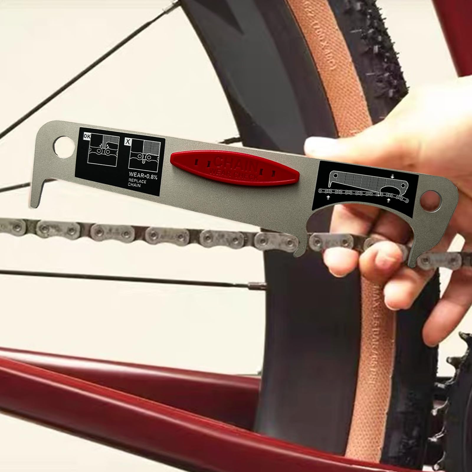 Strumento Per Controllo Usura Catena CC-4.2 Park Tool Attrezzi - Uten