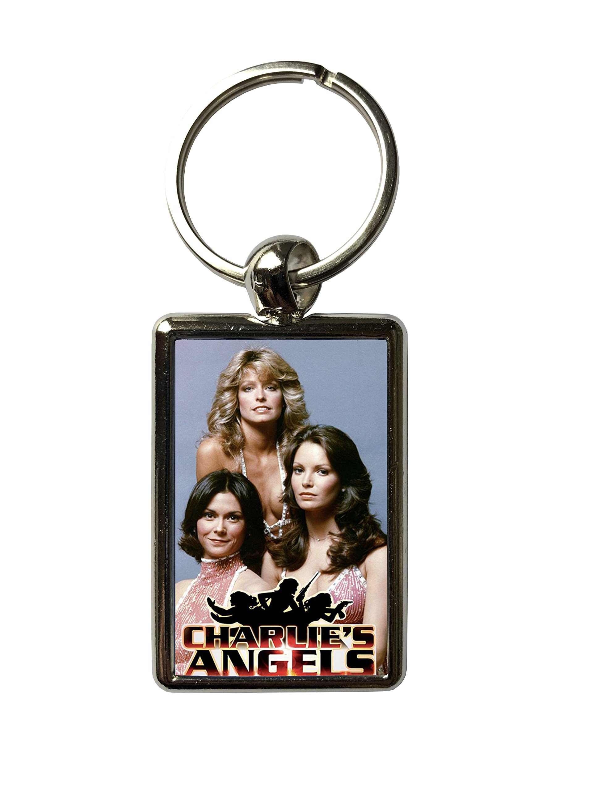 Super Universe Charlie’s Angels Metal Keyring – Classic TV Collectible