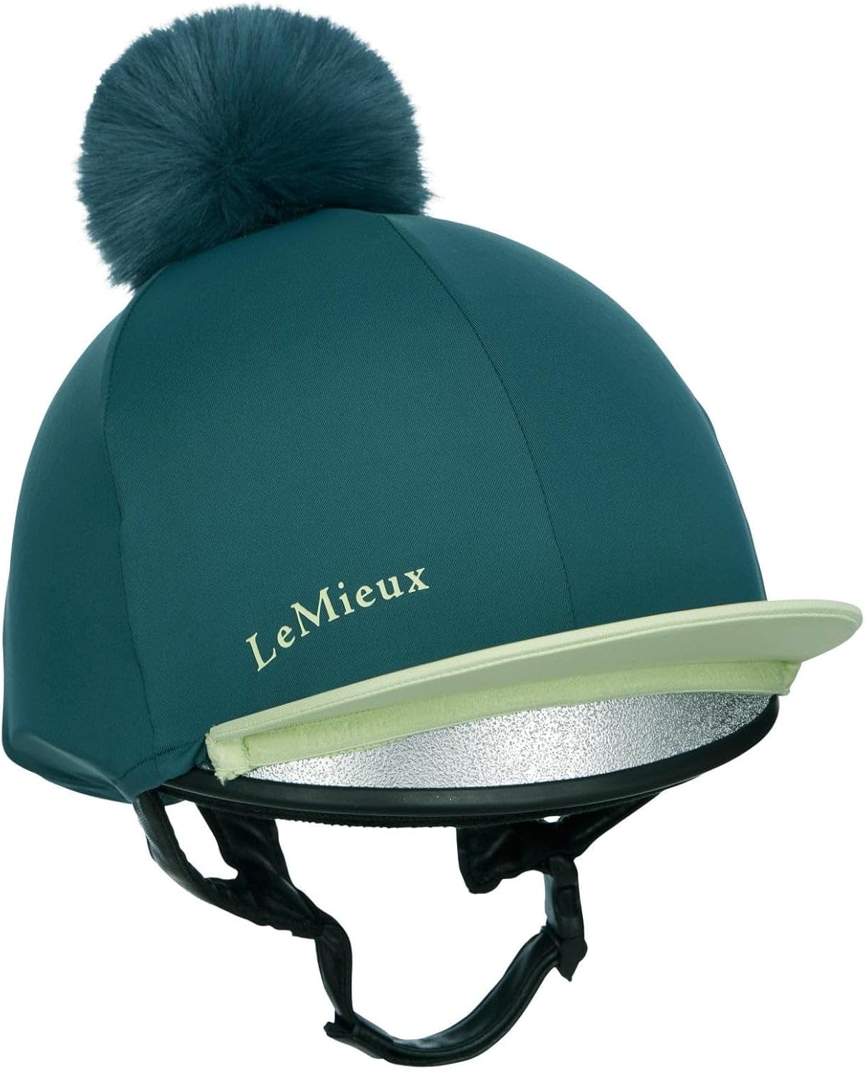 LeMieux Classique Pom Hat Silk - Horse Riding Helmet Cover
