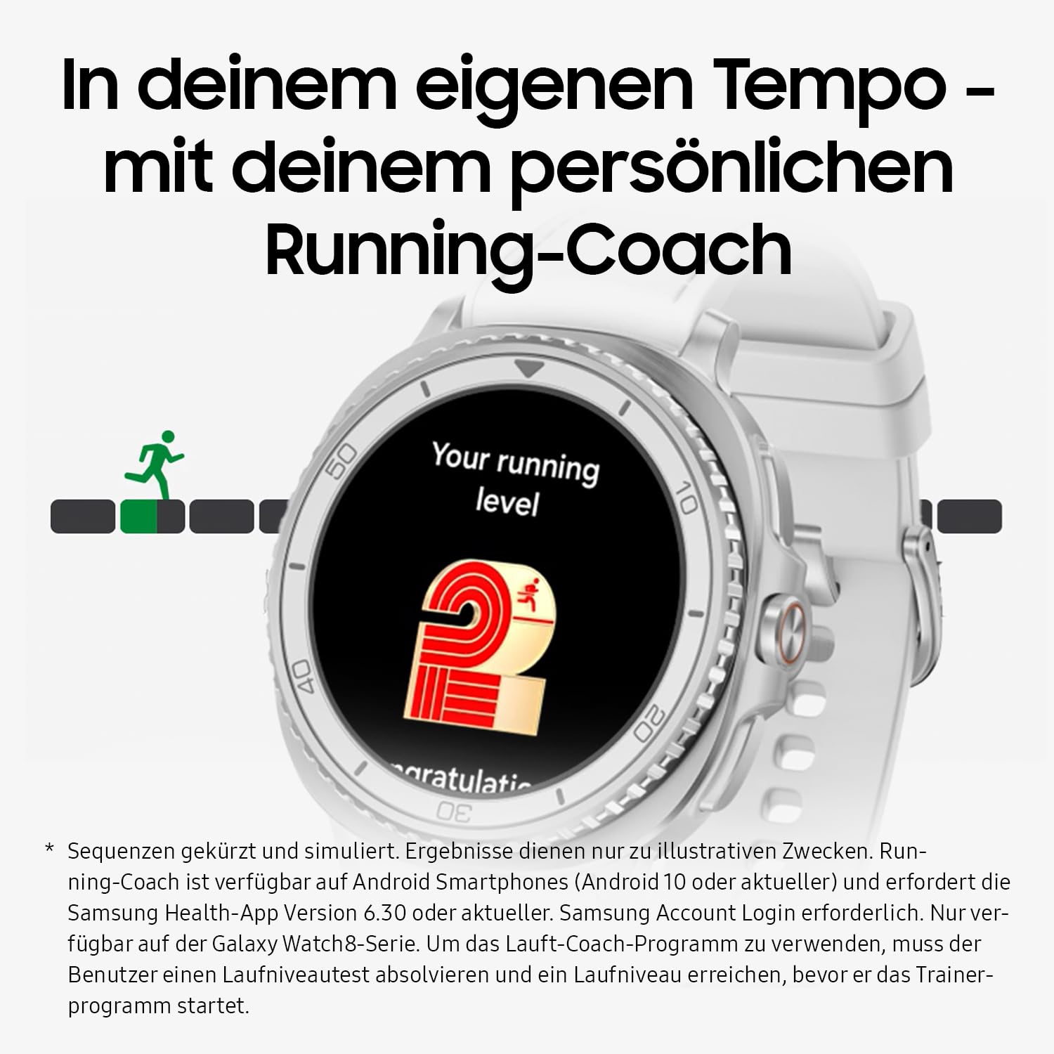 Samsung Galaxy Watch8 Classic Smartwatch, Fitness-Uhr, 64 GB Speicher, 46 mm, Bluetooth, Schwarz