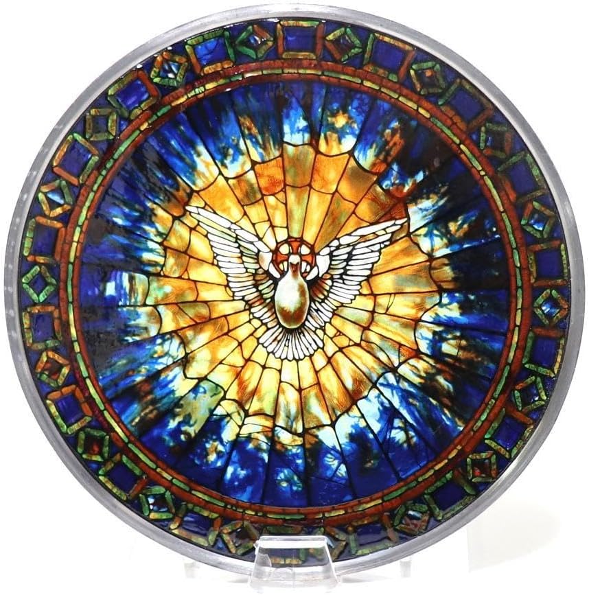 ルイス・C・ティファニー ステンドグラス ホーリー・スピリット 新品