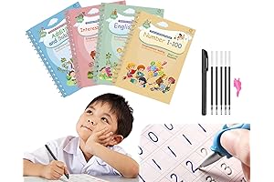 Graceful by Design Handwriting: Empowering Young Minds through Reusable Magic Ink Copybooks