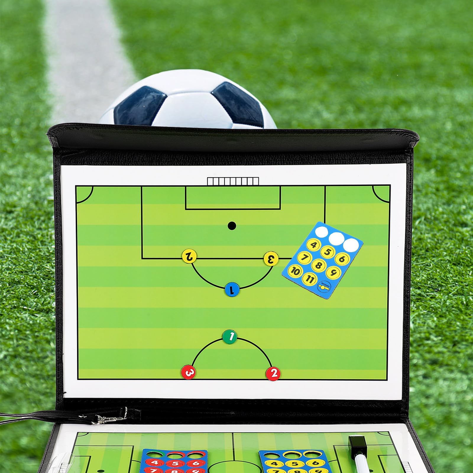 Tablero para Entrenamiento Fútbol de Hierro Verde