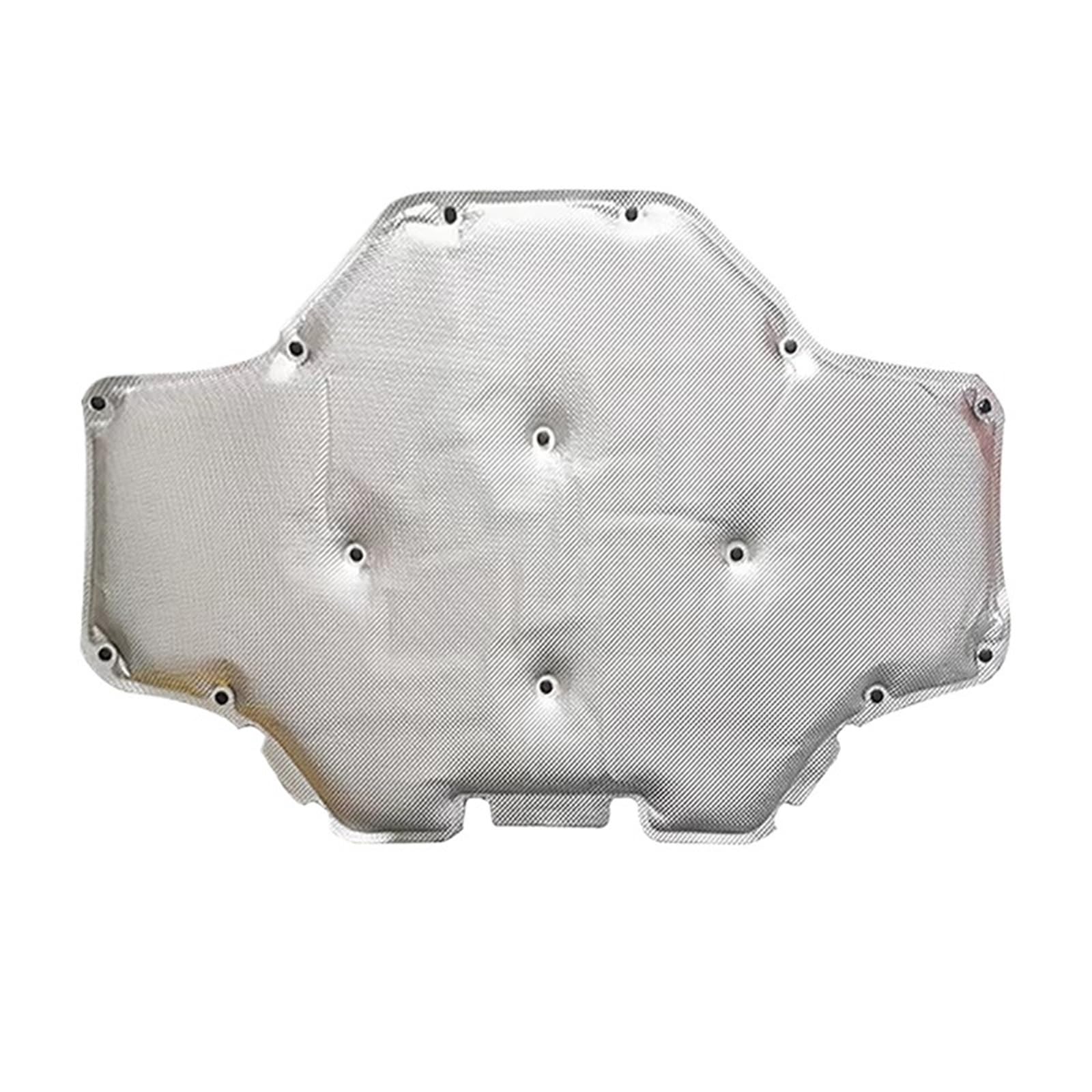 Cotton Soundproof Cover for BMW for X3 G01 for X4 G02 2018-2020 Engine Soundproof Cotton Hood Engine Hood Insulation Pad(Silver)