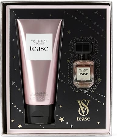 Victoria's Secret Tease Mini Fragrance Duo Gift Set, Eau de Parfum & Travel Lotion