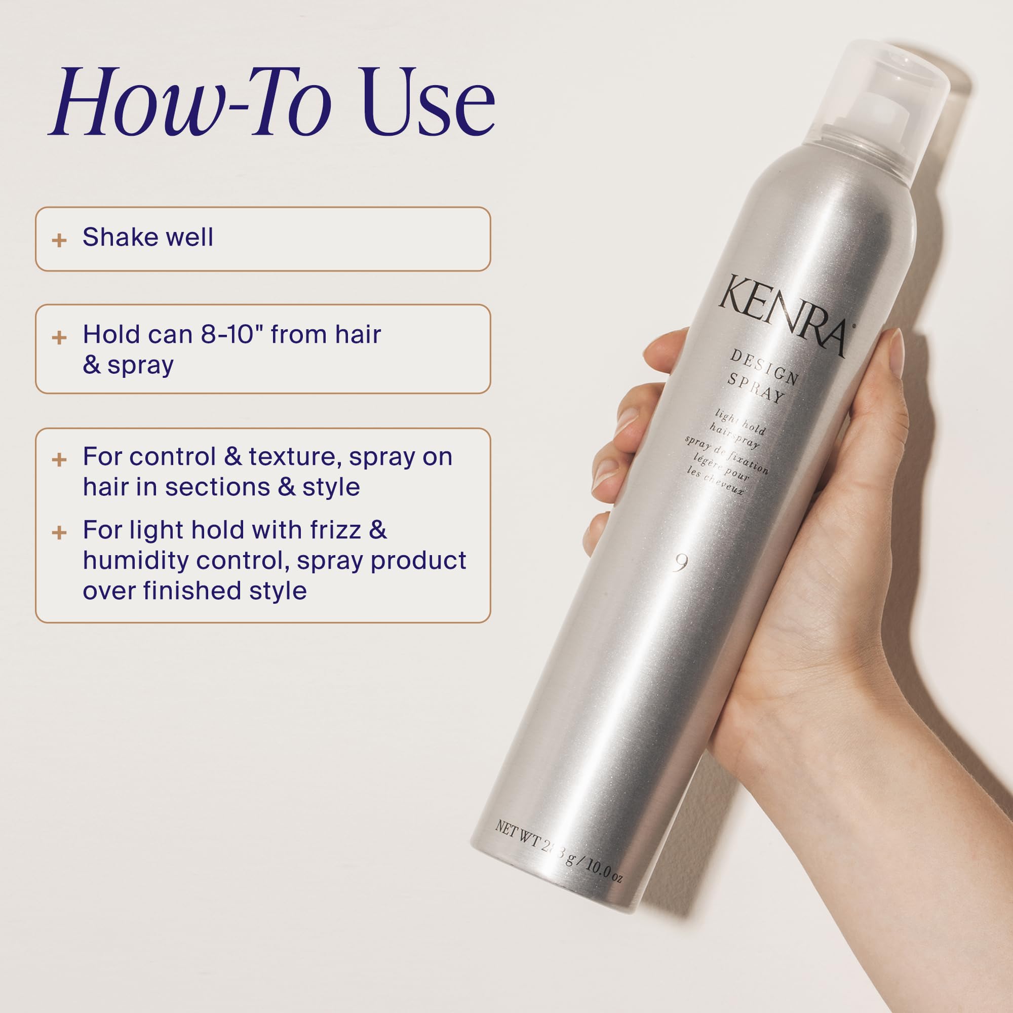 Kenra Design Spray 295 ml or 10 oz. (Haarspray)