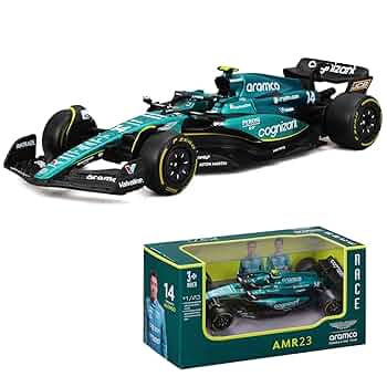 Amazon | Bburago（ブラーゴ） F1 2023年モデル 1/43 アストン