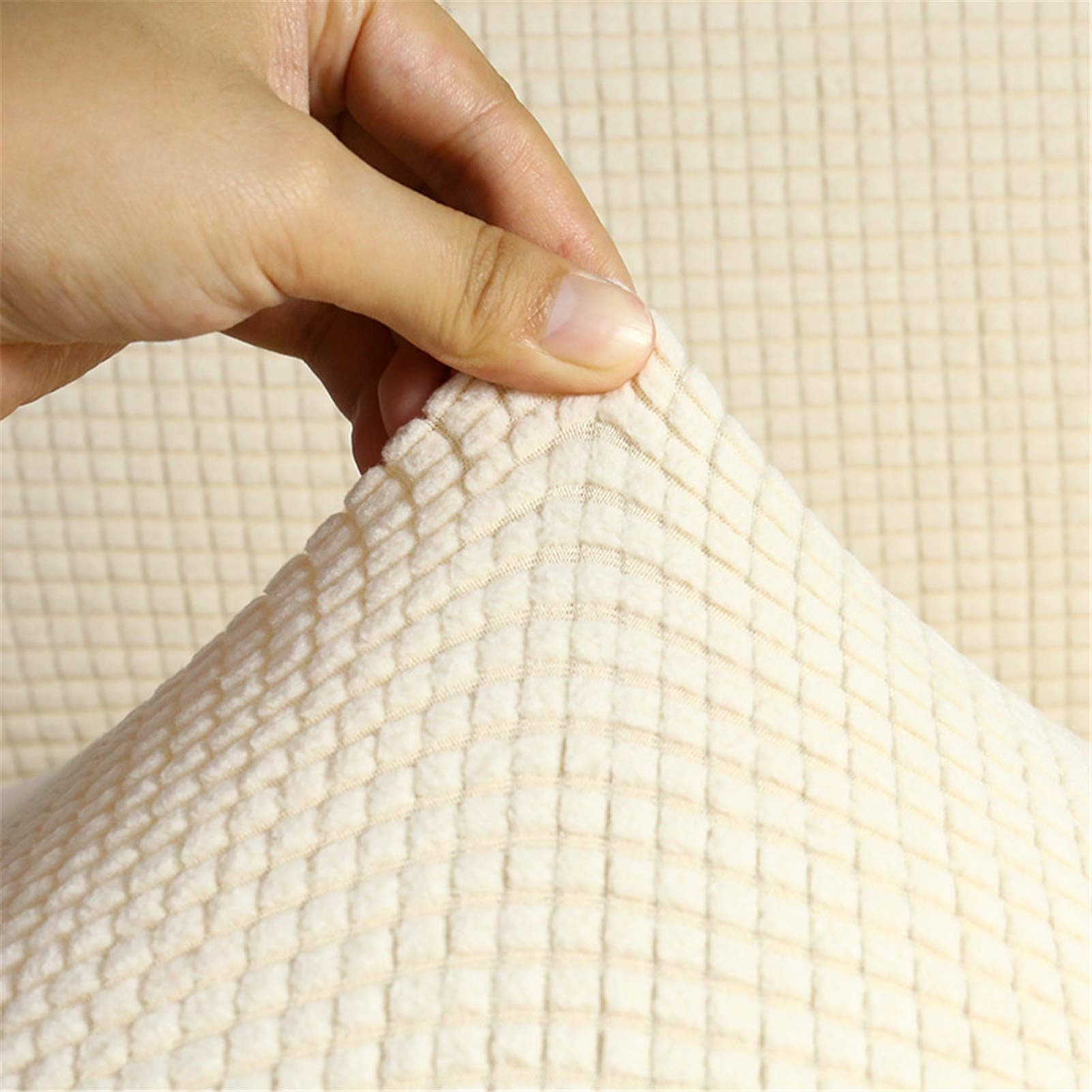 Water Repellent Sofa Covers 3 Seater High Stretch 1 Piece Couch Cover for Dogs Universal Sofa Slipcover Non Slip Furniture Protector Jacquard Spandex Fabric (10,2 seats 145-185cm)