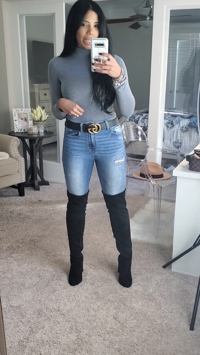 ラウタシー　ホワイトチョーカーネックバルーンスリーブブラウスボディスーツ ラウタシー ホワイトチョーカーネックバルーンスリーブブラウスボディ