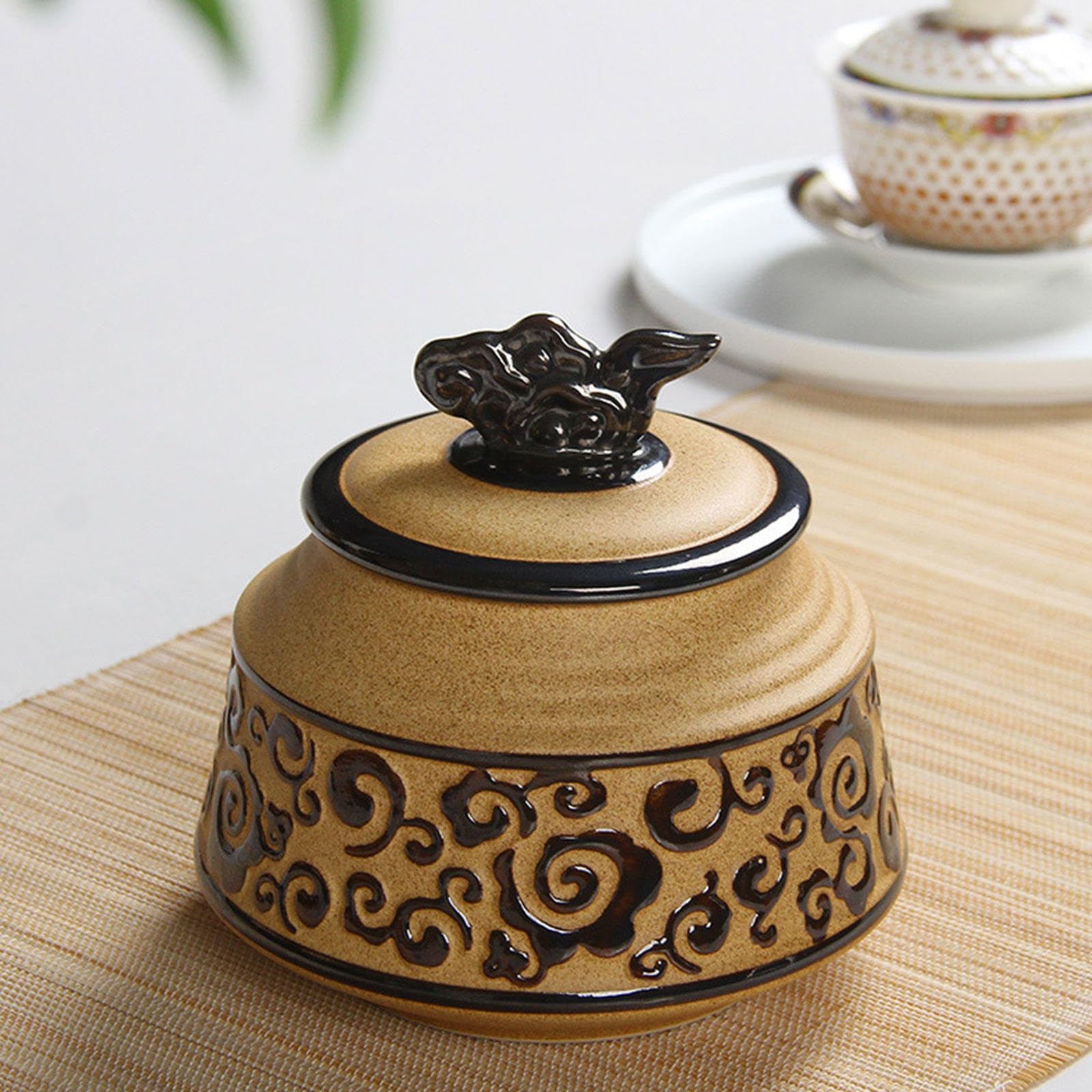 Urny na prochy, Mini ceramiczna urna pogrzebowa Mała liczba osób lub zwierząt(D)