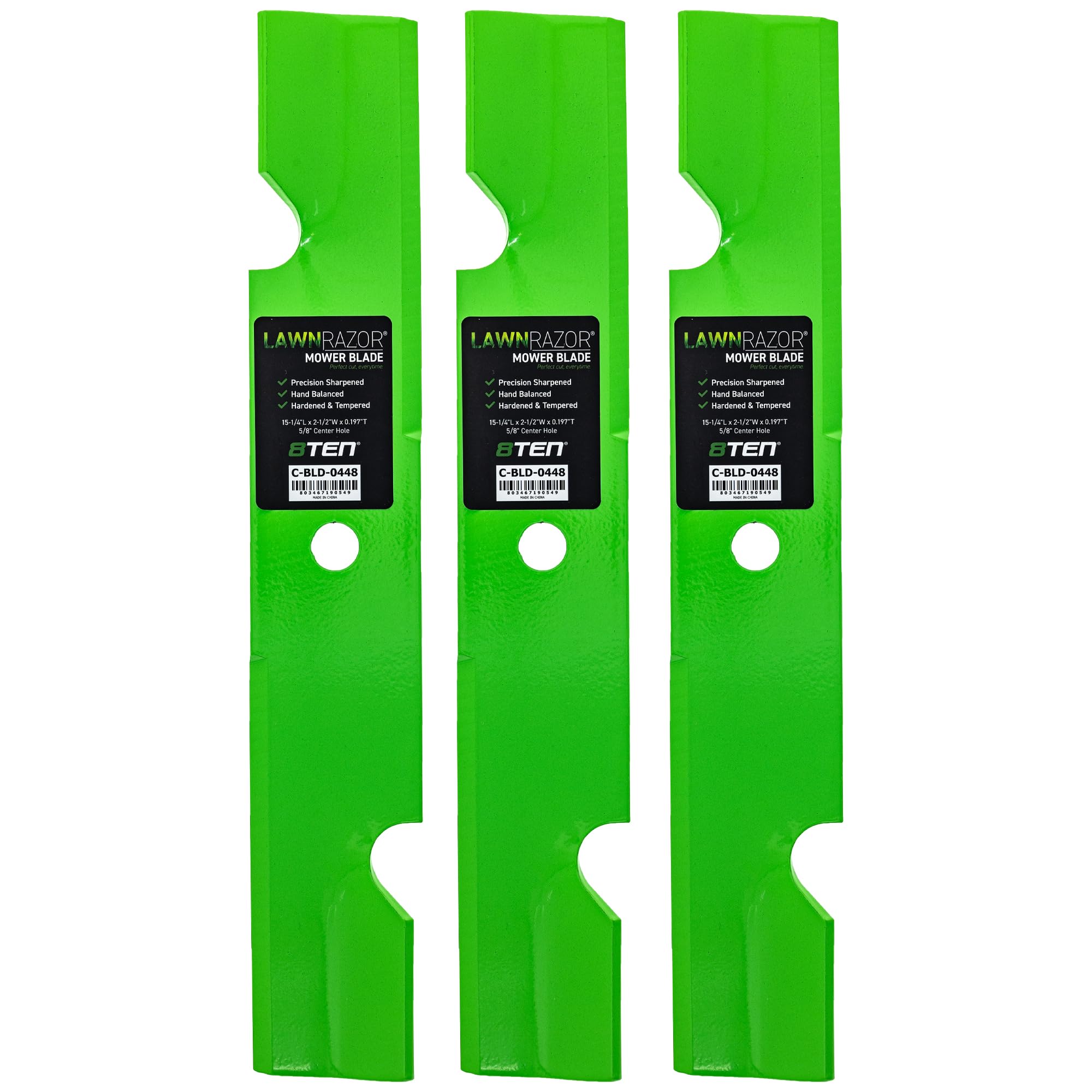 Amazon.com : 8TEN LawnRAZOR Blade for Exmark Lazer Z HP CT