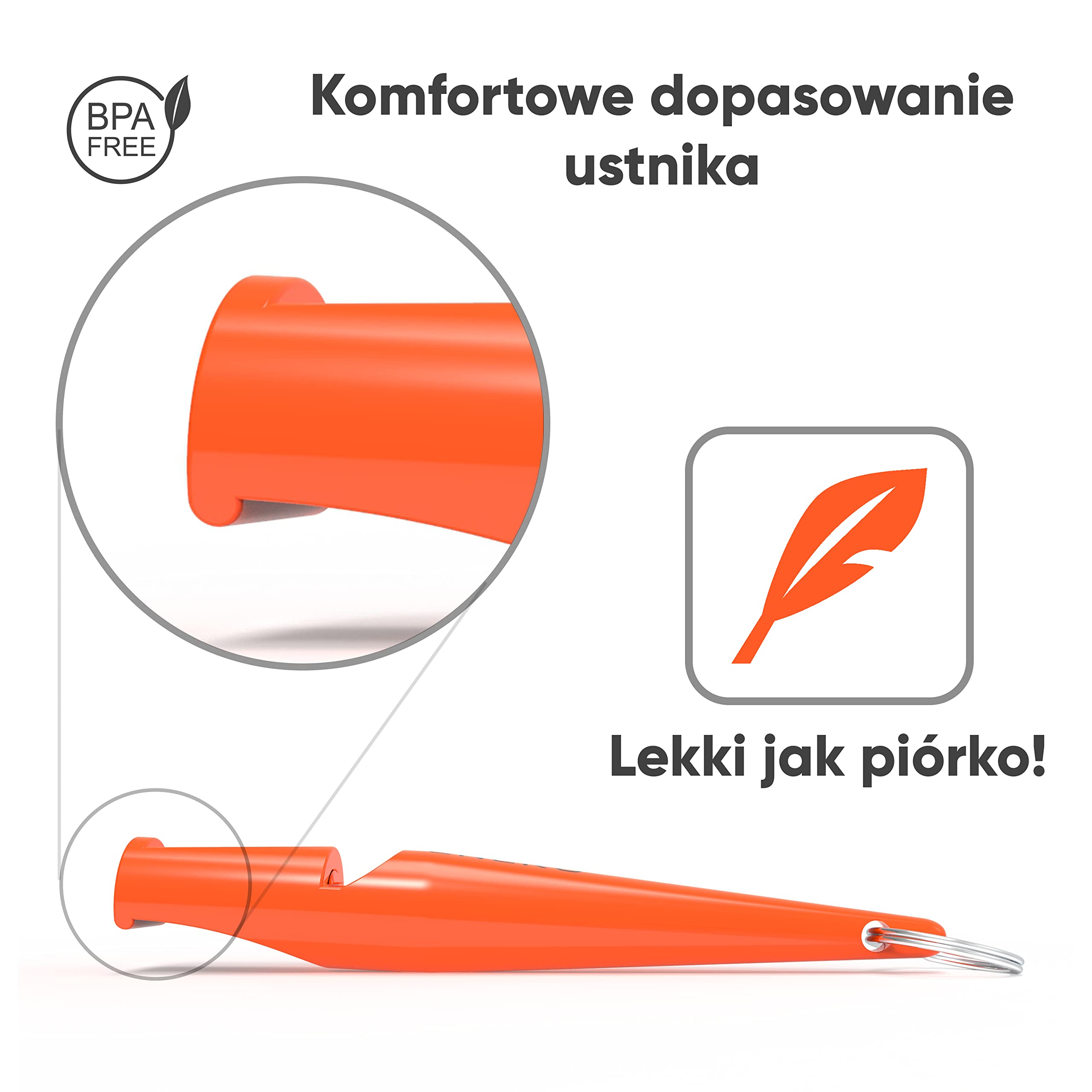 🐾 ENERO® Fajka dla psa – ekstremalnie niezawodny trening i wychowanie – wysoka częstotliwość – daleko idąca głośność – wraz z praktycznym paskiem do zawieszenia