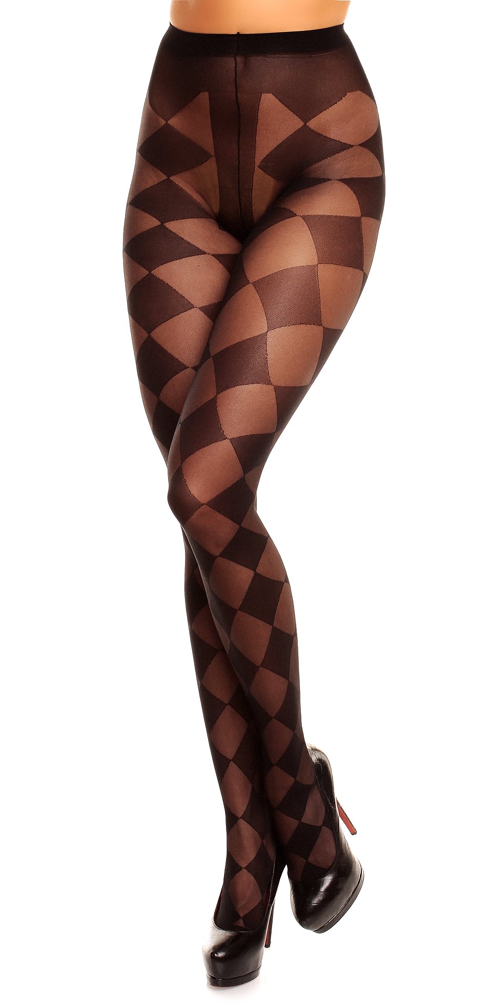 Glamory Women's Diamond20 Plus Size Tights