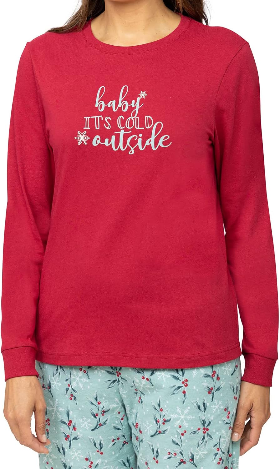 PajamaGram Flannel Pajamas Women - PJ Set Women, Novelty - Image 3