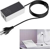 Fonte de Alimentação Starlink Mini, 60W, Adaptador de Energia Starlink Mini, Carregador de Parede Ca, Saída Estável de 30V/2A com Cabo de Extensão de 1,8 M, Compatível com Cabo de Alimentação