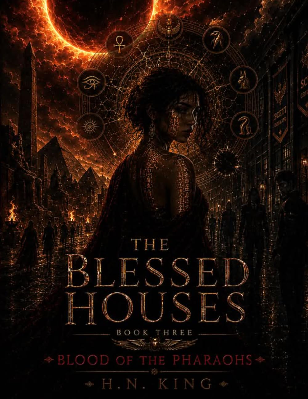 The Blessed Houses: Book Three: Blood of the Pharaohs