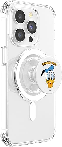 Miniatura 9 de Disney Donald Duck Smile Face PopSockets PopGrip agarre intercambiable para teléfonos y tabletas