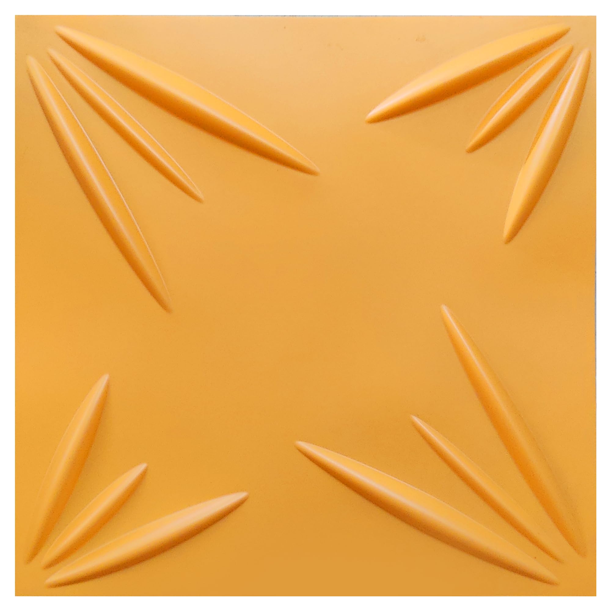 Kayra Decor Floral 3D PVC Wall Panels - Gold Color Floral Design - (19.7 x 19.7, Covers 16.14 Sq. ft. (Pack of 6) PVC Panel for Home Kitchen Balcony Studio Saloon Gaming Room and Office Decor (B0CC8NX73T) Amazon Price History, Amazon Price Tracker