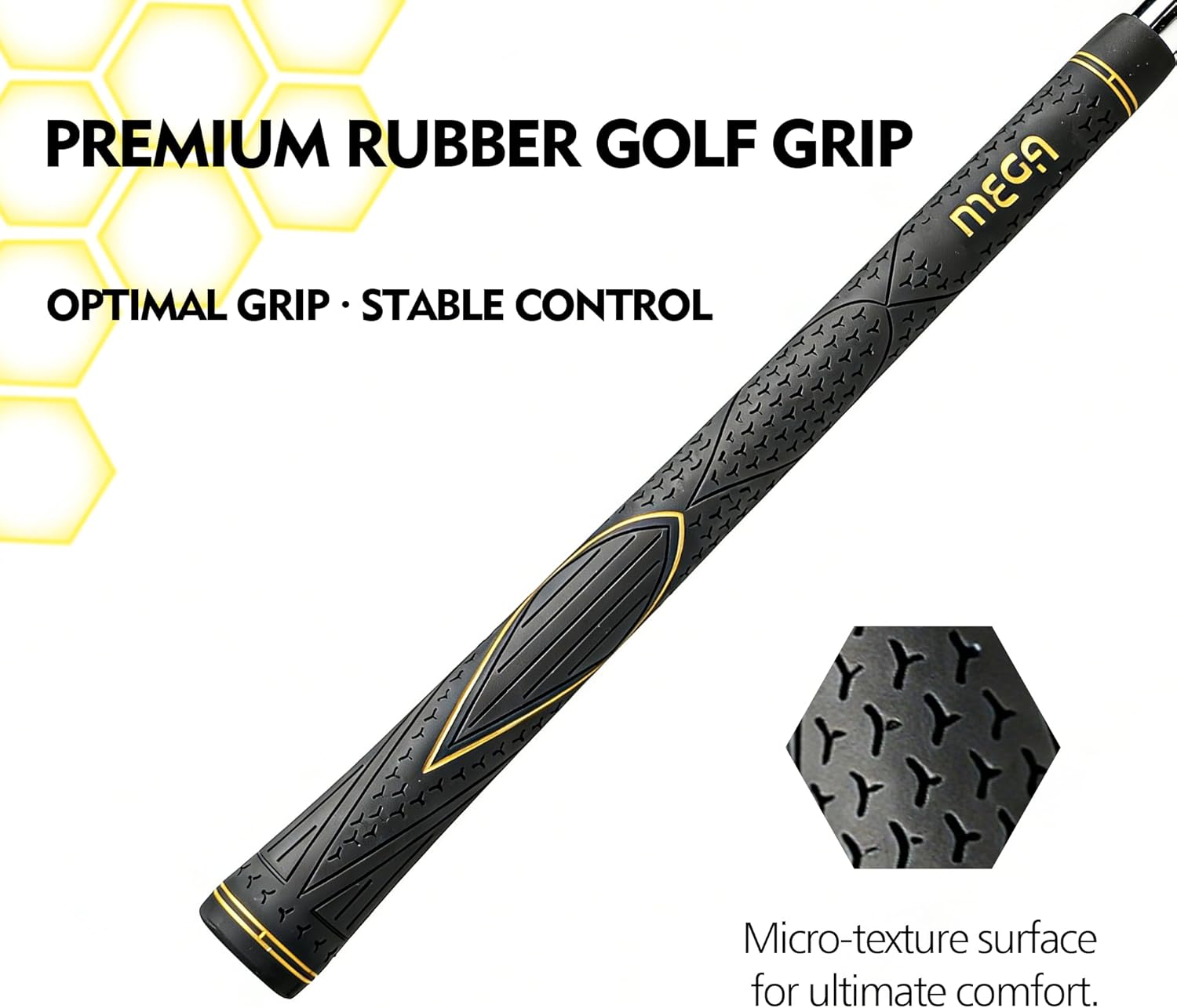 Mini 7 Iron Golf Club Swing Trainer Aid to Improve Your Hitting Accuracy & Speed