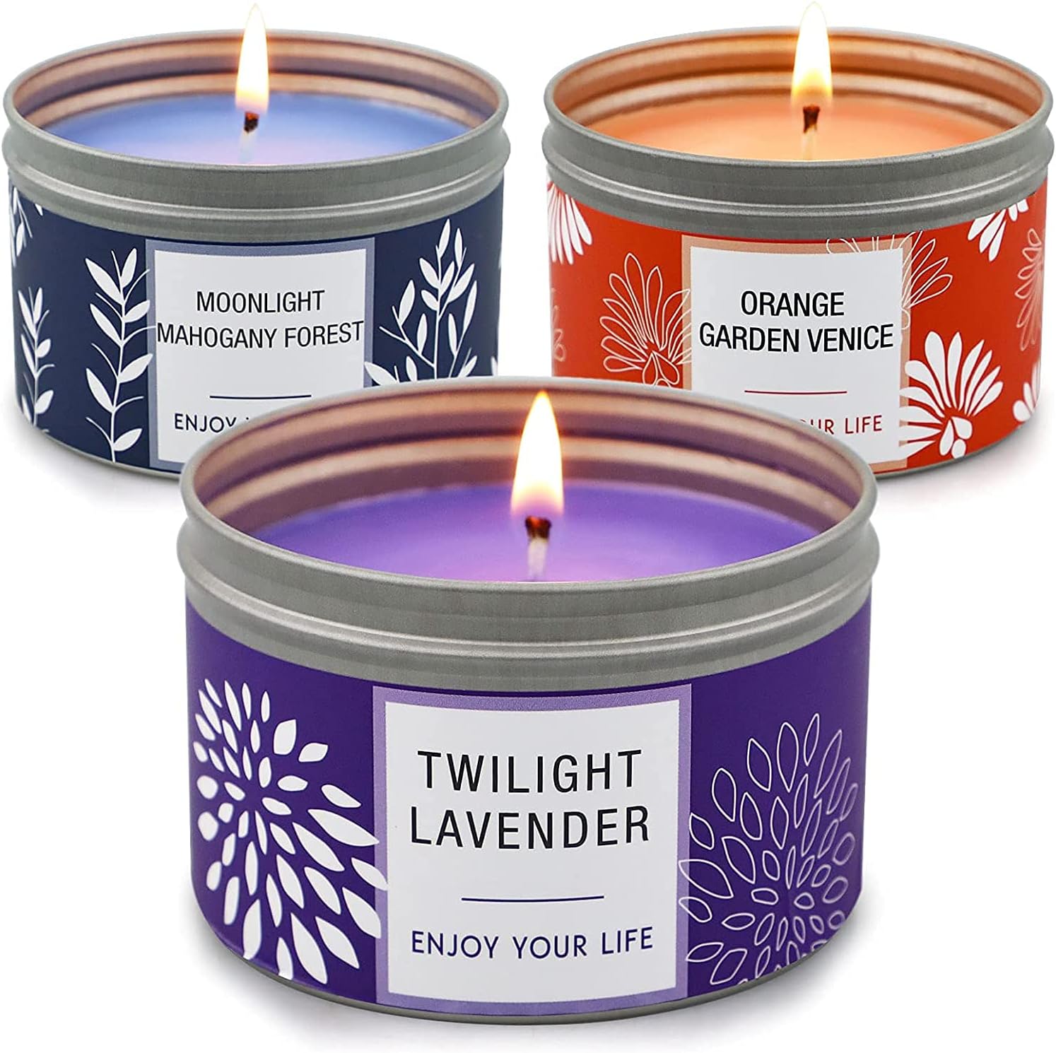 YMing Scented Candles, 120 Hour Long Lasting Aromatherapy Candle