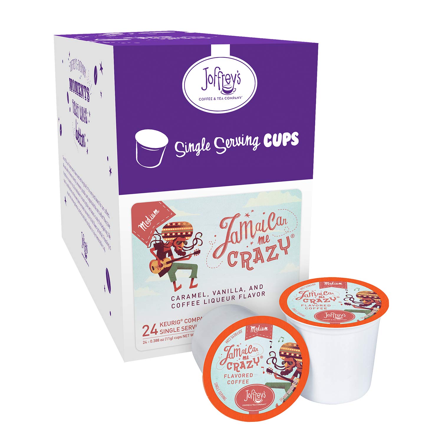 Amazon.com: Joffrey's Jamaican Me Crazy - Flavored Medium Roast