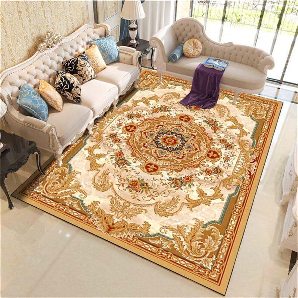 Tapis de chambre doux fini les sols froids avec cette moquette gris-jaune