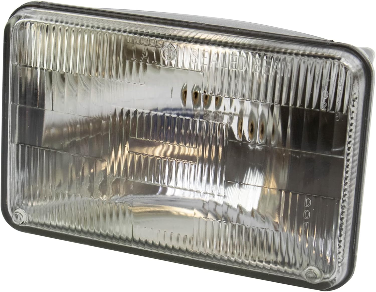 Driver and Passenger Side 4 Piece Headlight Assembly Set Sealed Beam Compatible with 79-86 Ford Mustang 82-92 Chevrolet Camaro 76-88 Chevrolet Monte Carlo 77-87 Chevrolet El Camino
