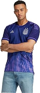 Adidas Argentina AFA Men's 2022 Away Soccer Jersey, Legacy Indigo/Purple Rush