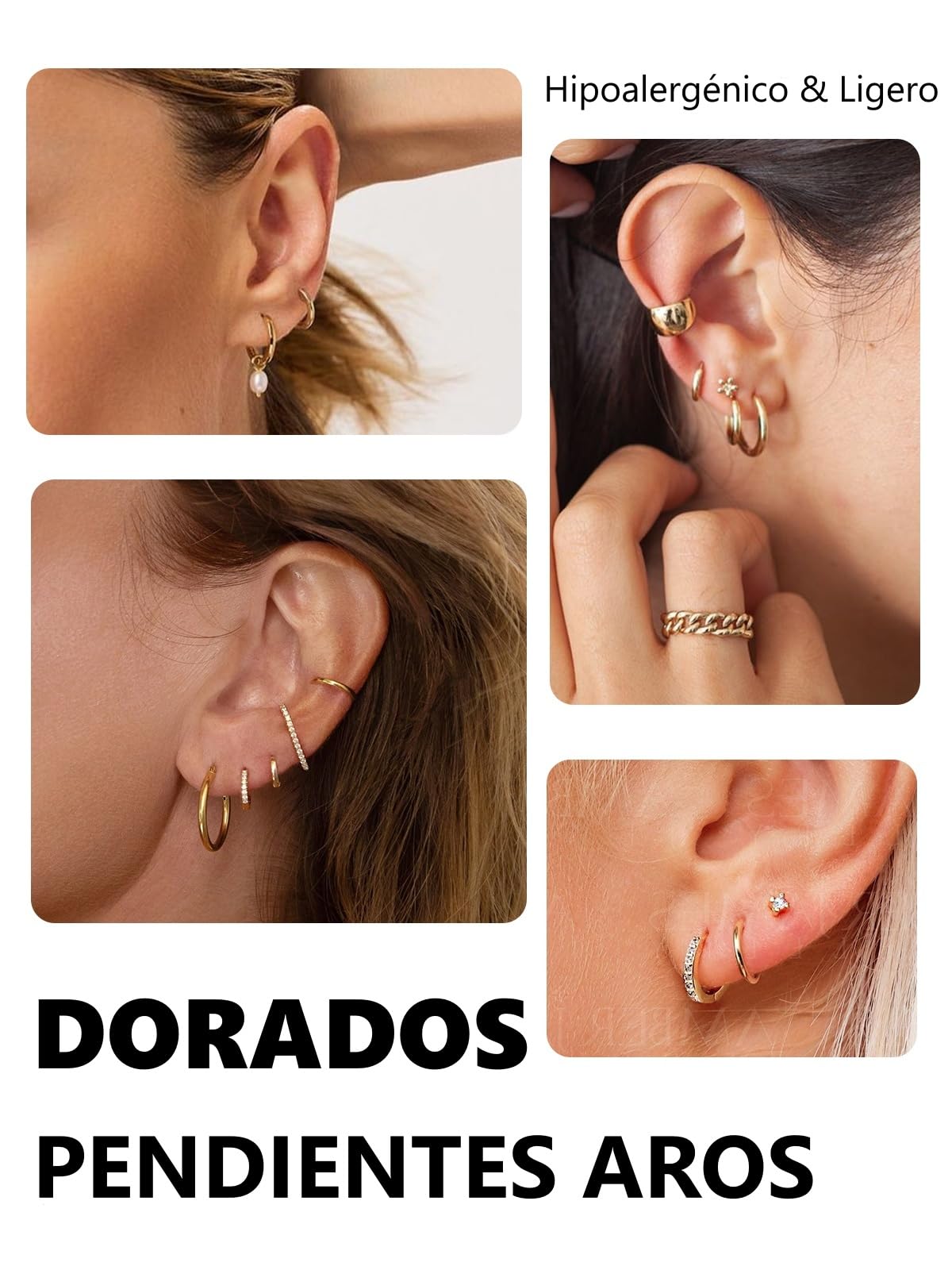 Silvora Pendientes Aros Plata 925 Mujer Huggie Hoop Earrings Finos Oreja | Material Hipoalergénico Plata de Primera Ley Aretes Planos 6/8/10/12/14/16/18/20mm Joyería Delicada Uso Apilable
