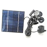 DC 7V Solar pumps The Brushless Motor Solar Fountain DC micro submersible pumps
