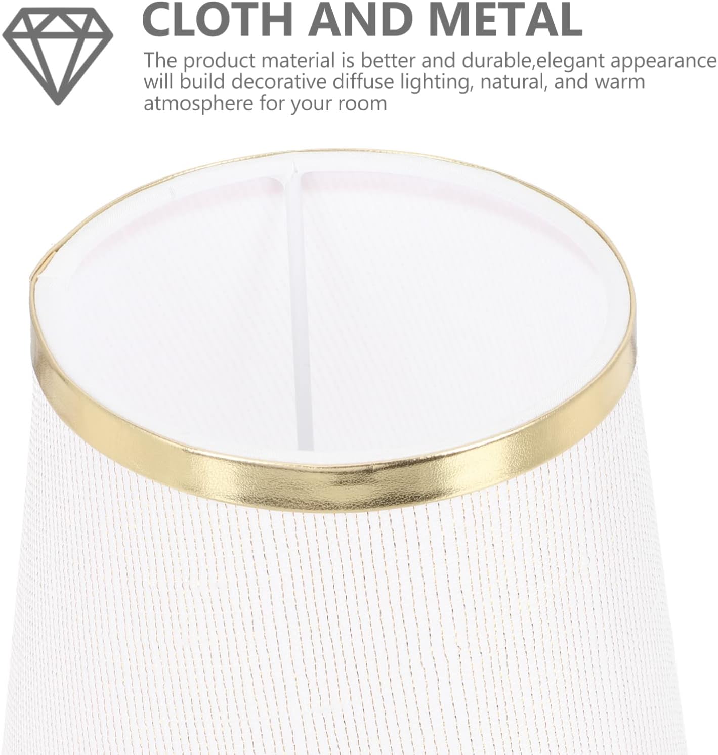 Simple Fabric Lamp Shade Fabric Barrel Lamp Shade Small Lamp s Clip on Bulb Barrel Light Cover for Table Lamp and Floor Light