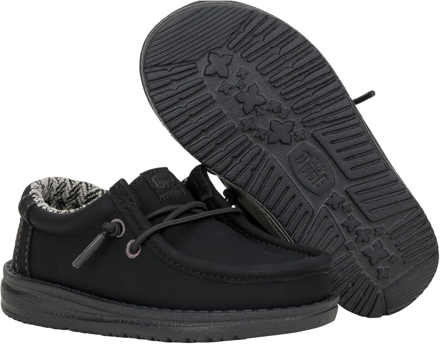 HEYDUDE Kids' Wally Classic (Toddler/Little/Big Kid) Loafer