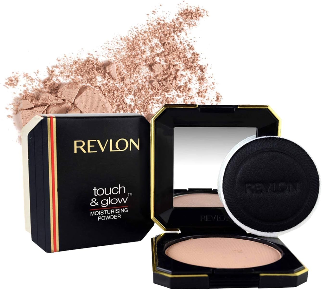 Touch And Glow Moisturising Powder, Gold Matte (12g)