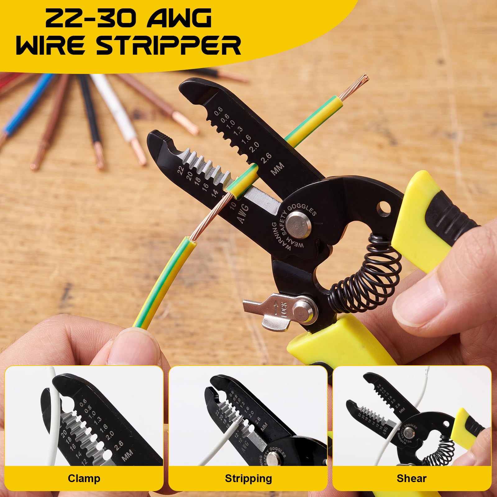 600 conectores de alambre termorretráctiles con pistola de calor y 300 tubos termorretráctiles y caja de almacenamiento, mini pistola de calor de 350 W de 2 temperaturas para reparación de