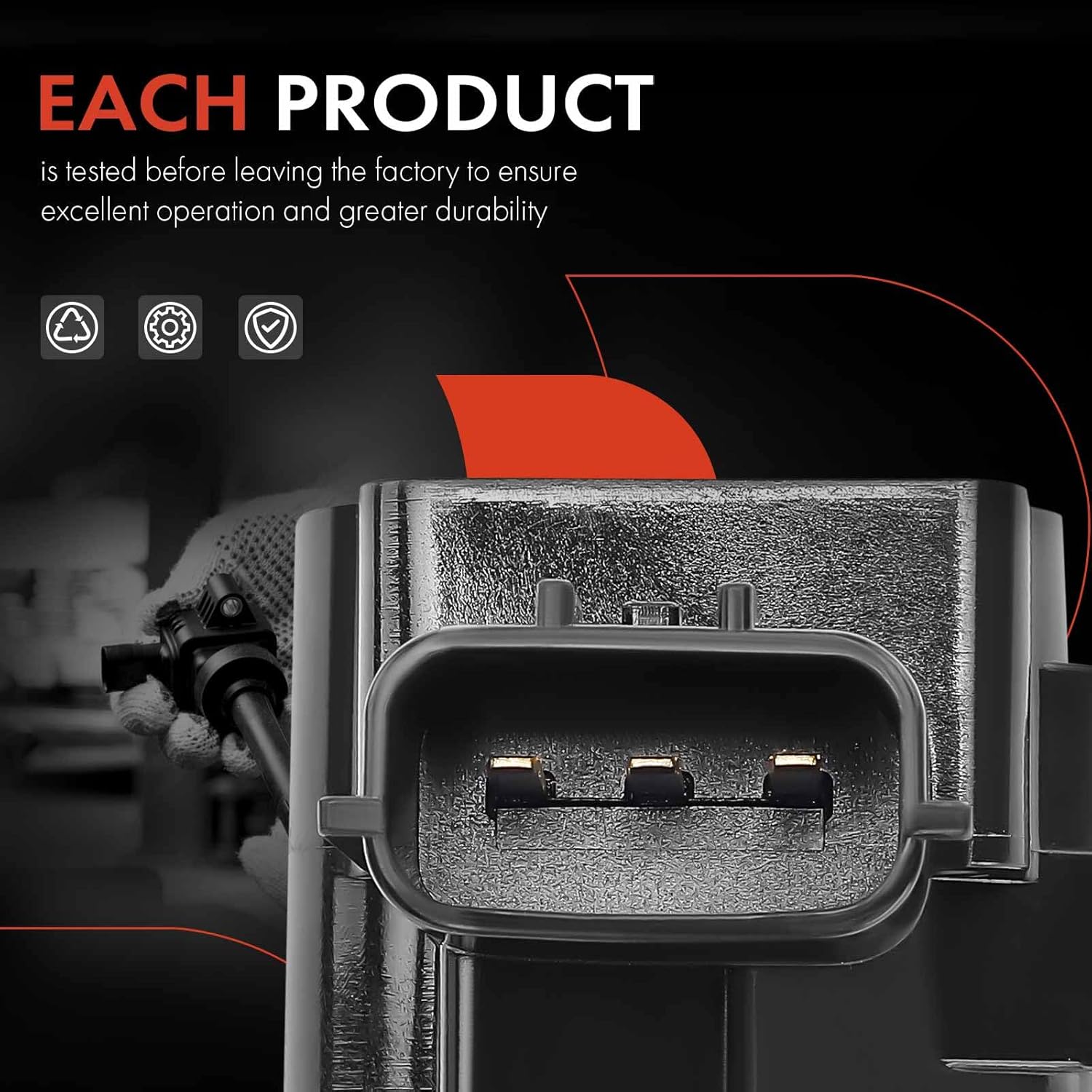 A-Premium 8PCS Ignition Coil Packs Compatible with Nissan Vehicles - V8 5.6L - NV2500 2016-2020, NV3500 2016-2019, Titan 2017-2020, Titan XD 2016-2020, Front and Rear Bank