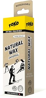 TOKO Natural Wax - Universal Plant Based Ski Wax for All Snow Types & Conditions (120g)