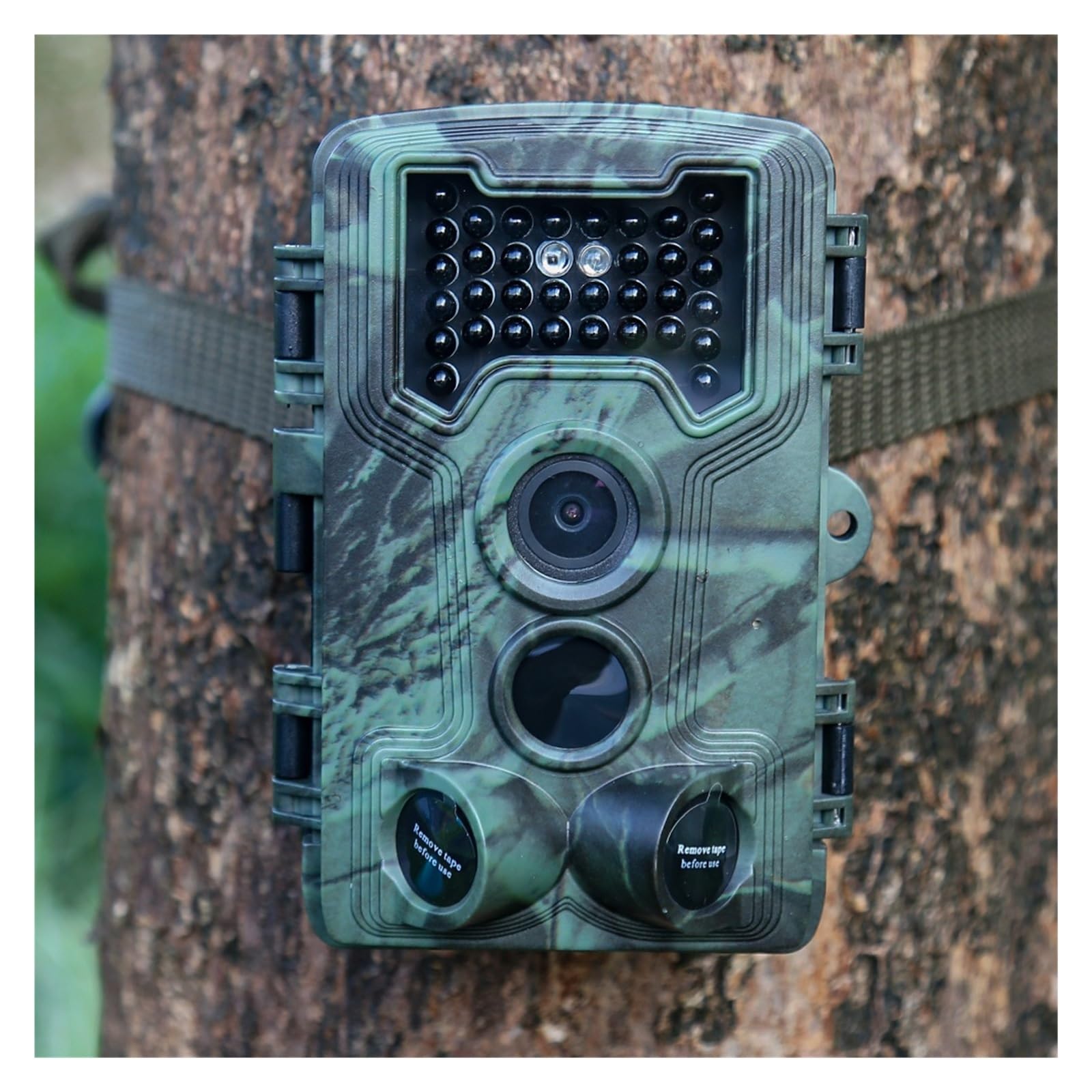 Kamera 58MP 2.7 Trail And Game Z Noktowizorem 3 Czujnik PIR IP66 Wodoodporna Zewnętrzna Myśliwska Na Podczerwień Aktywowana Ruchem(2.7K 32G)