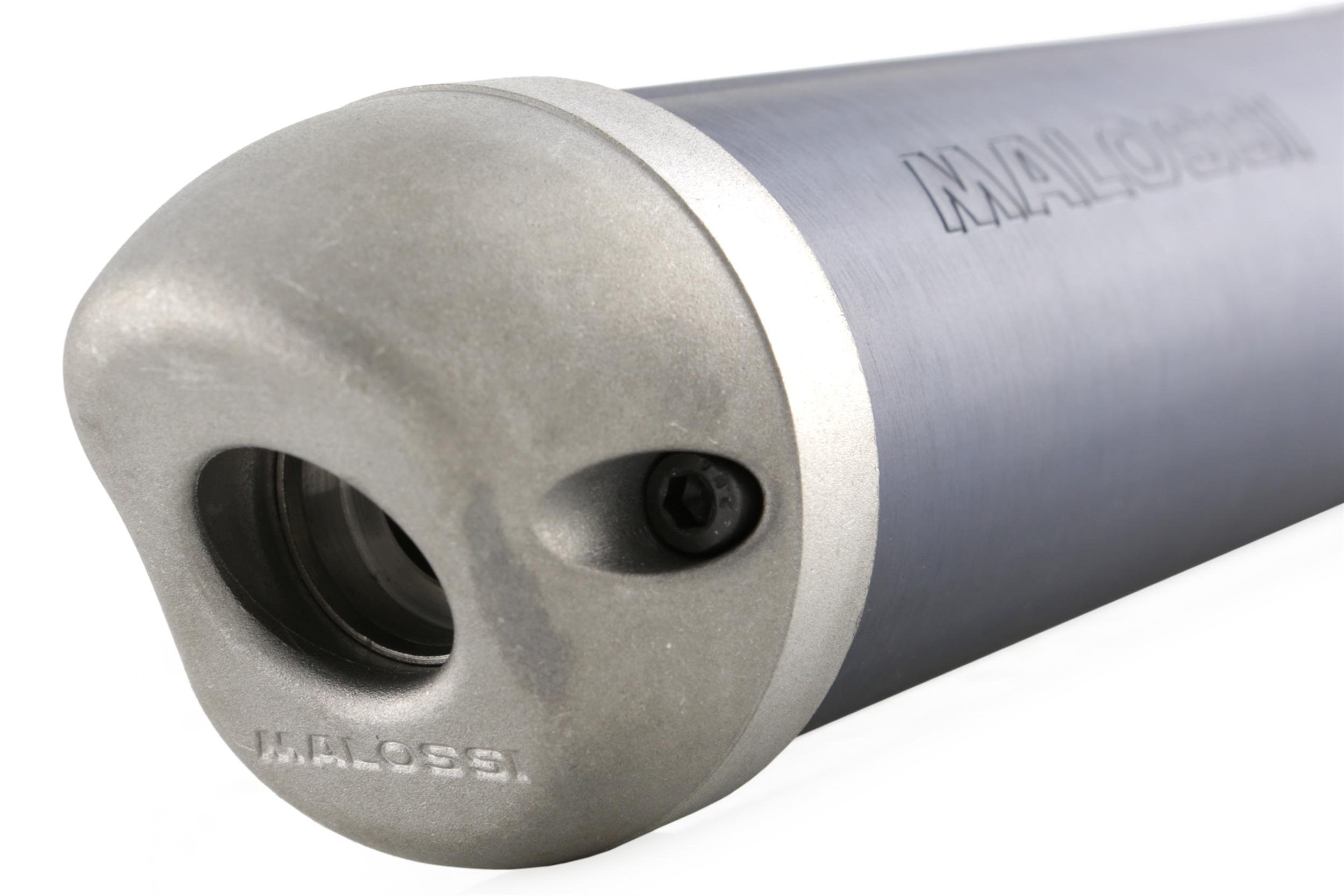 – Silenciador trasero Malossi GP Super Moto MHR, para Malossi, diámetro de escape (Conexión) 60 mm,