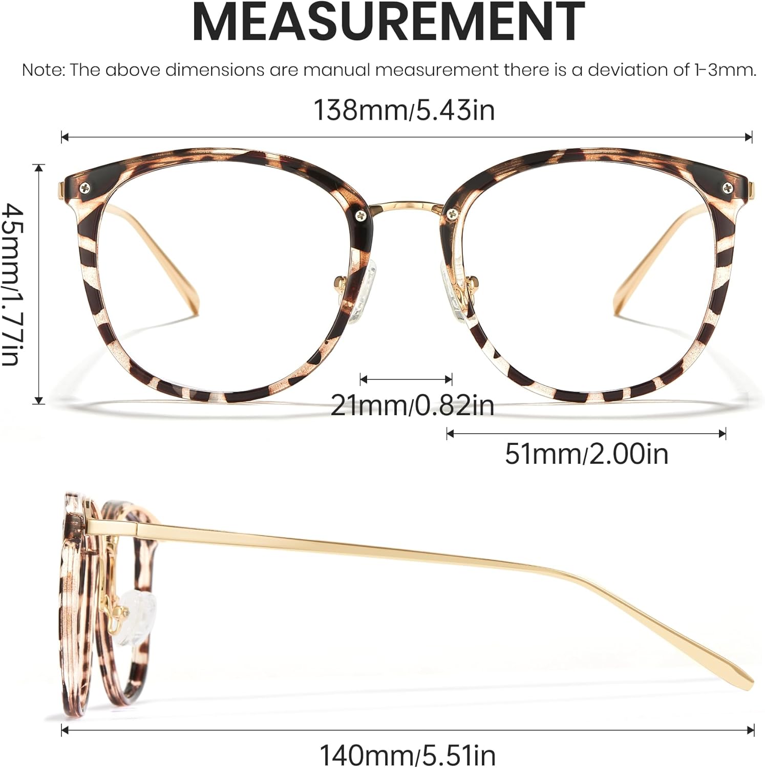 Cyxus Blue Light Glasses Photochromic Lens for Women, Fashionable Computer Glasses on Office Reduce Eye Strain Anti Migraine Great for Working Reading