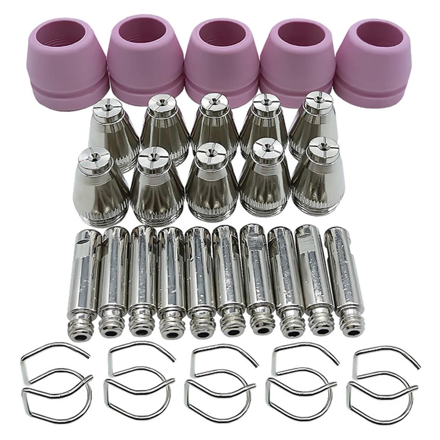 Set di 30 pezzi di ricambio per taglierina al plasma Paris 700 | AG-60 Pilot 1,2 mm