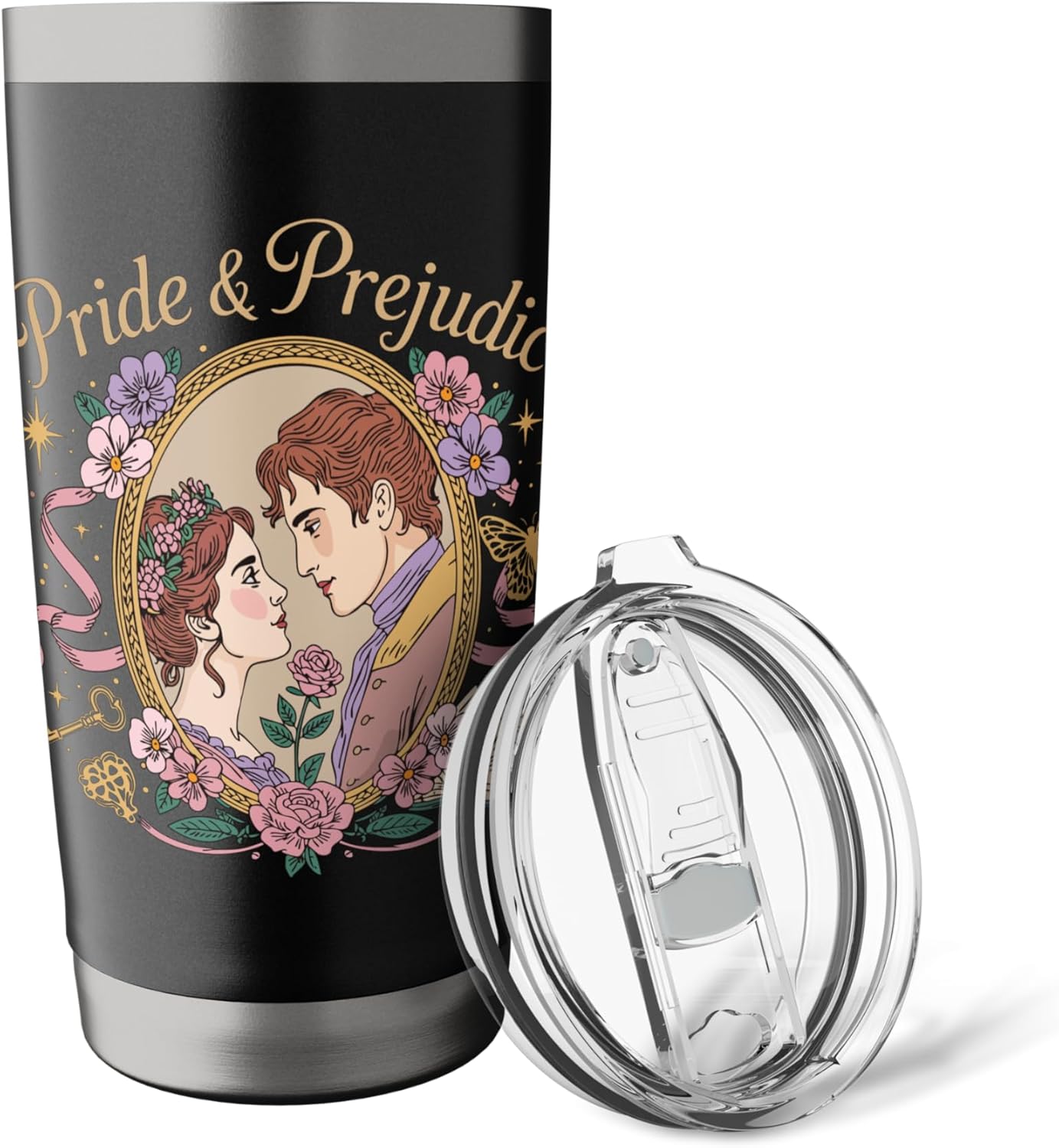 Pride and Prejudice Stainless Steel Insulated Tumbler - Image 5